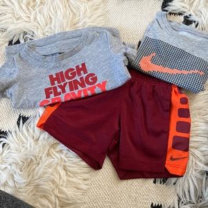 Nike matching set with extra shirt